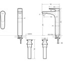 Смеситель Bravat Source F1173218CP-A-ENG для раковины