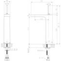 Смеситель Bravat Spring F179113C-A для раковины, хром