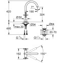 Смеситель Grohe Atrio New 21044DC3 для раковины