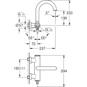 Смеситель Grohe Atrio New 32652DC3 для ванны с душем