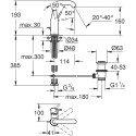 Смеситель Grohe Essence New 23462DL1 для раковины