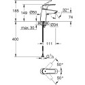 Смеситель Grohe Eurosmart 23967003 для раковины