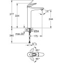 Смеситель Grohe Eurostyle New 23570003 для раковины