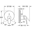 Смеситель Grohe Eurostyle New 24047003 для ванны с душем