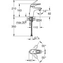 Смеситель Grohe Eurostyle New 33557003 для раковины