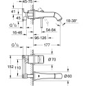 Смеситель Grohe Grandera 19929IG0 для раковины