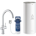 Смеситель Grohe Red II Duo 30079001 для кухонной мойки, с водонагревателем