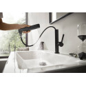 Смеситель Hansgrohe Finoris 230 76063670 для раковины, матовый черный