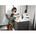 Смеситель Hansgrohe Finoris 230 76063670 для раковины, матовый черный