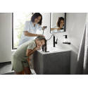 Смеситель Hansgrohe Finoris 230 76063670 для раковины, матовый черный