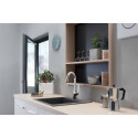 Смеситель Hansgrohe Focus M42 71802000 для кухонной мойки, хром