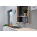 Смеситель Hansgrohe Focus M42 71829800 для кухонной мойки, сталь
