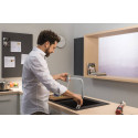 Смеситель Hansgrohe Metris Select M71 73819000 для кухонной мойки, хром