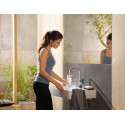 Смеситель Hansgrohe Metropol 32511000 для раковины, с донным клапаном Push-Open