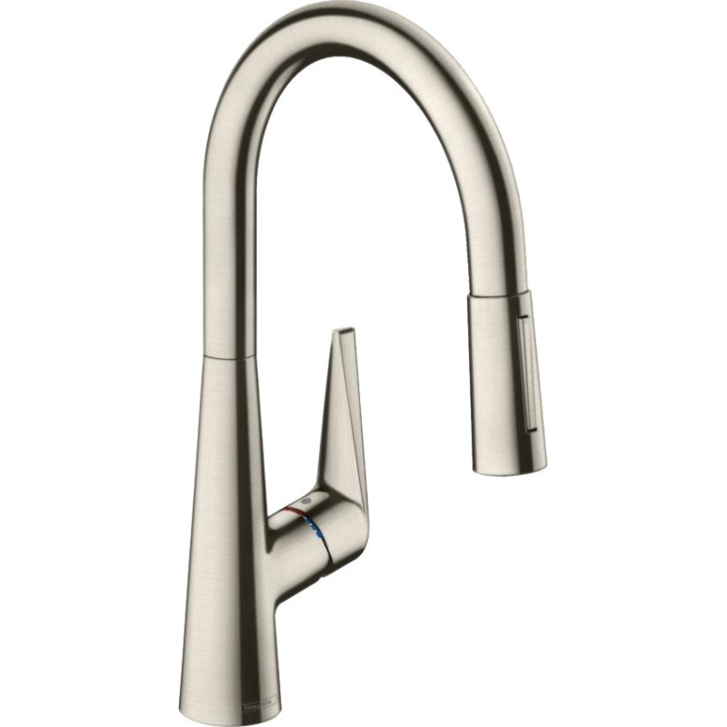 Смеситель Hansgrohe Talis M51 72813800 для кухонной мойки, сталь