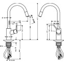 Смеситель Hansgrohe Talis S2 Variarc 14872000 для кухонной мойки