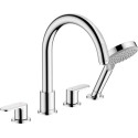 Смеситель Hansgrohe Vernis Blend 71456000 на борт ванны, хром