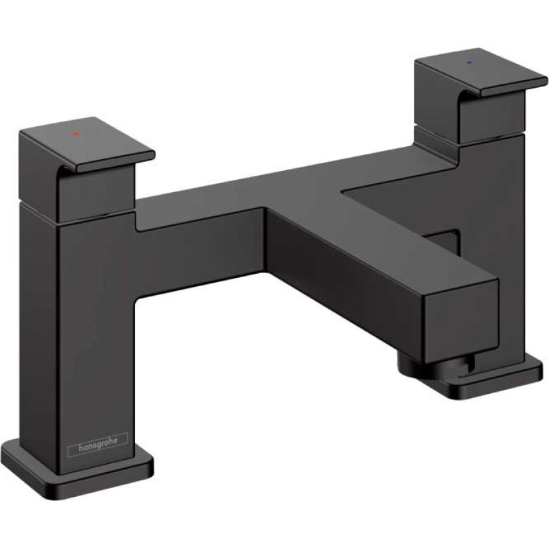 Смеситель Hansgrohe Vernis Shape 71452670 на борт ванны, черный