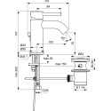 Смеситель Ideal Standard Ceraline BC193AA для раковины