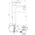 Смеситель Ideal Standard Ceraplin III Slim BC561AA для раковины