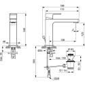 Смеситель Ideal Standard Edge A7106AA для раковины