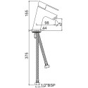 Смеситель Jaquar Lyric LYR-CHR-38001B для раковины