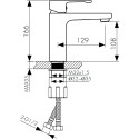 Смеситель Kaiser Elite 01011-2 для раковины, черный