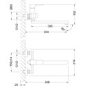 Смеситель Lemark Aura LM0651C универсальный