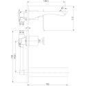 Смеситель Lemark Contest LM5826CW С ВНУТРЕННЕЙ ЧАСТЬЮ, для раковины