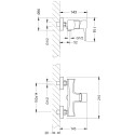 Смеситель Lemark Evitta LM0503C для душа + душевая штанга
