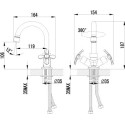 Смеситель Lemark Partner LM6547C для раковины