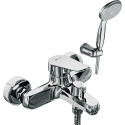 Смеситель Lemark Point LM0314C для ванны с душем + душевая штанга