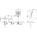 Смеситель Lemark Status LM4445C на борт ванны