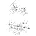 Смеситель Paini F1 F1CR691 С ВНУТРЕННЕЙ ЧАСТЬЮ, для душа