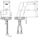 Смеситель Raiber Sensor RHL6006N для раковины