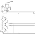 Смеситель Rossinka A A35-32 универсальный