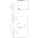 Смеситель Rossinka S S35-41 для душа