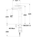 Смеситель TEKA Mallorca 323116210 для раковины
