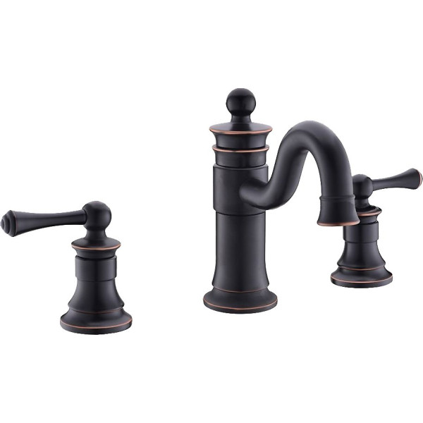 Смеситель Timo Adelia 6021/04F black antique, для раковины