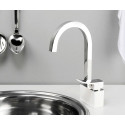 Смеситель Wasserkraft Aller 1067WHITE для кухонной мойки
