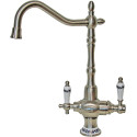 Смеситель Zorg Sanitary ZR 336 YF-50 nickel для кухонной мойки