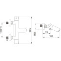 Термостат Clever Up! Urban 61012 для ванны с душем