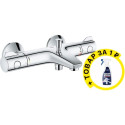 Термостат Grohe Grohtherm 800 34576000 для ванны с душем + средство для металлических поверхностей