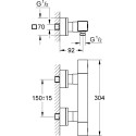 Термостат Grohe Grohtherm Cube 34488000 для душа