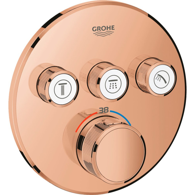 Термостат Grohe Grohtherm SmartControl 29121DA0 для душа, теплый закат
