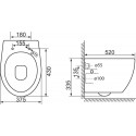 Унитаз подвесной BelBagno Prospero