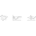 Унитаз подвесной Kerasan Flo 311101