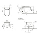 Унитаз подвесной VitrA V-Care 5674B003-6193 Basic