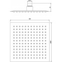 Верхний душ IDDIS 00630SSI64