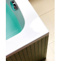 Акриловая ванна Cersanit Santana 170x70 ультра белый